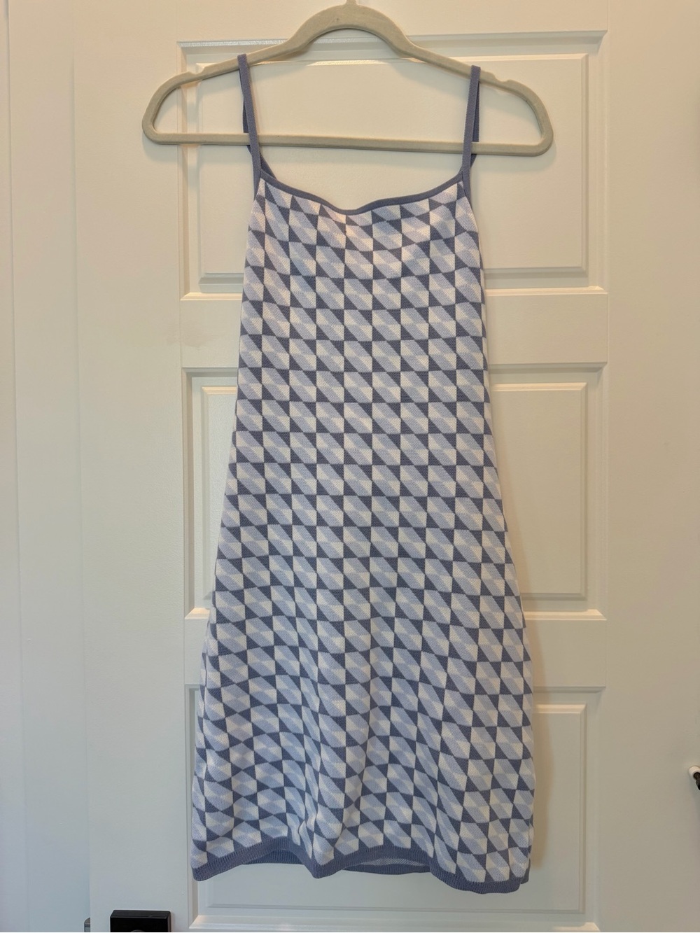 Abercrombie & Fitch Blue Knit Dress Size M